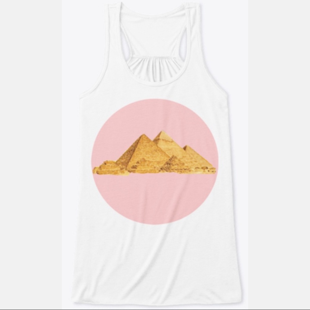Casual tank top featuring-Giza